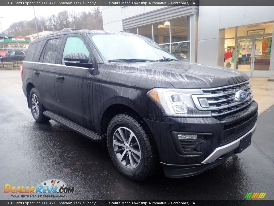 2018 Ford Expedition XLT 4x4 Shadow Black / Ebony Photo #9