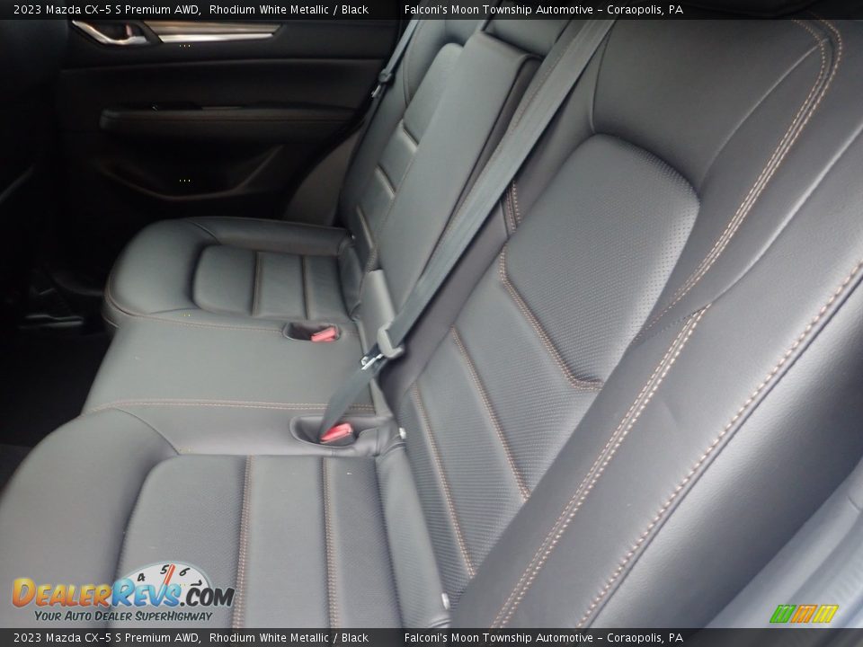 2023 Mazda CX-5 S Premium AWD Rhodium White Metallic / Black Photo #12