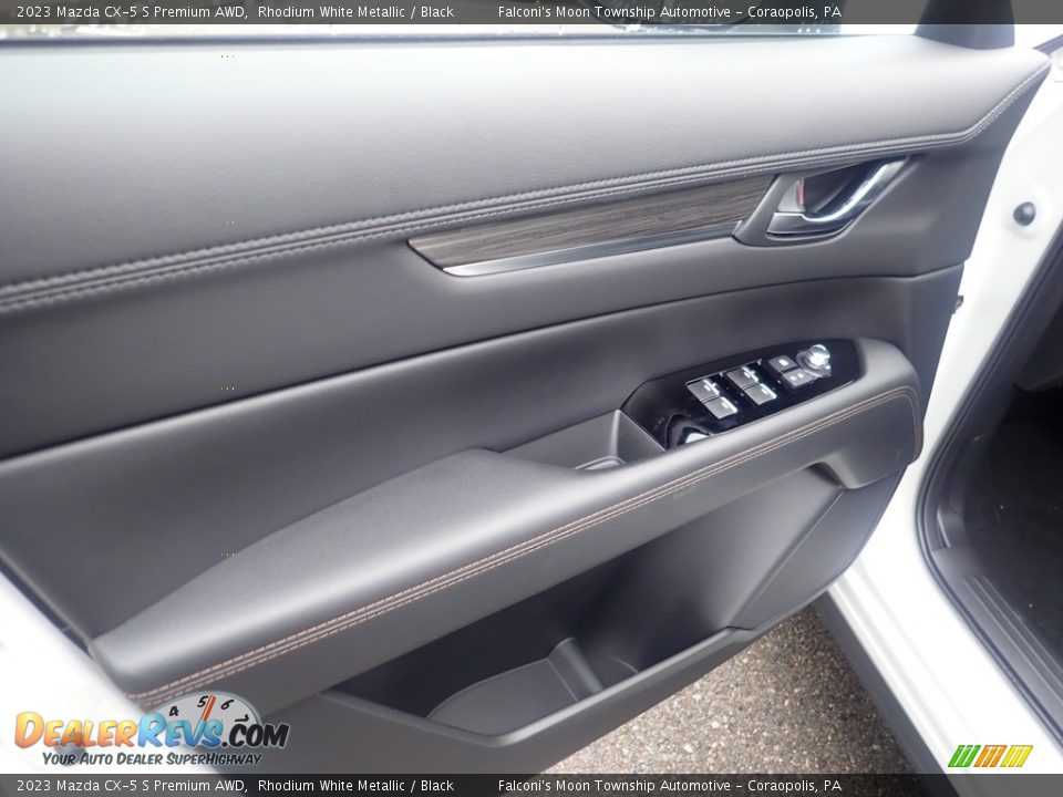 2023 Mazda CX-5 S Premium AWD Rhodium White Metallic / Black Photo #14