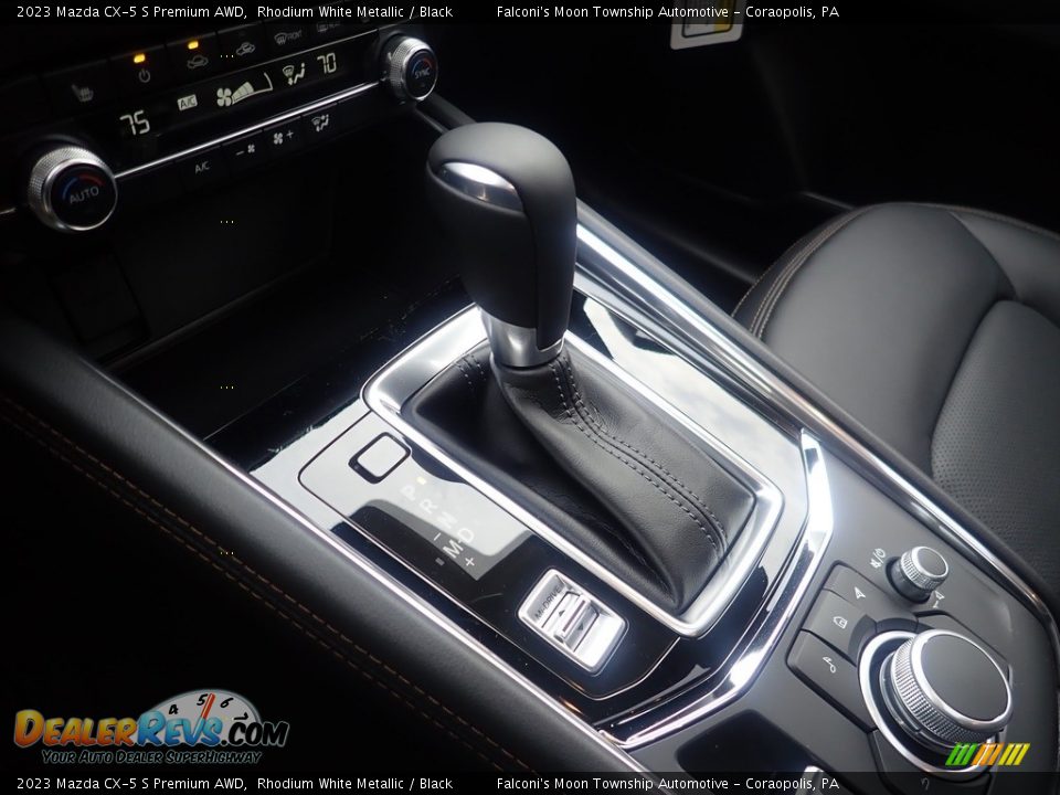 2023 Mazda CX-5 S Premium AWD Rhodium White Metallic / Black Photo #16