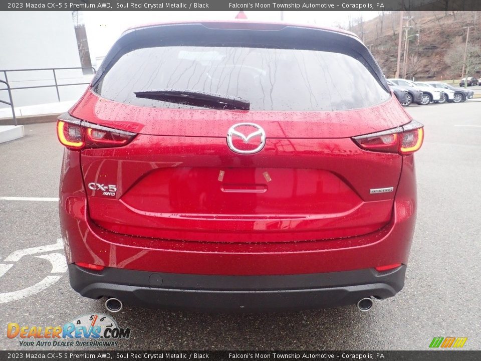 2023 Mazda CX-5 S Premium AWD Soul Red Crystal Metallic / Black Photo #3