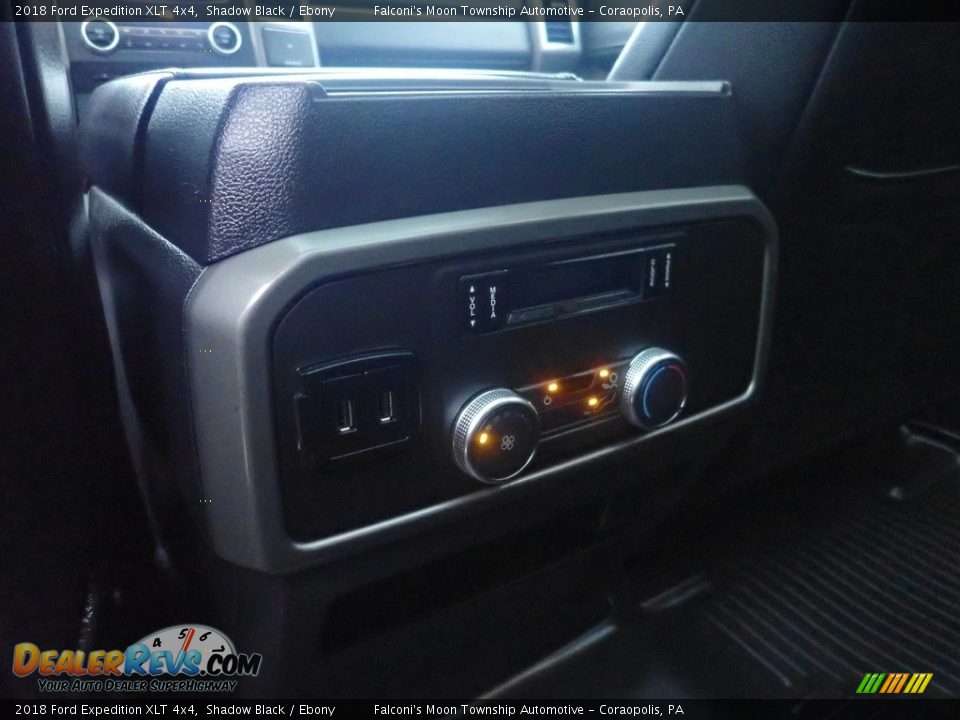 2018 Ford Expedition XLT 4x4 Shadow Black / Ebony Photo #23
