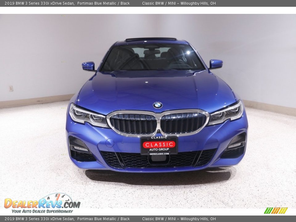 2019 BMW 3 Series 330i xDrive Sedan Portimao Blue Metallic / Black Photo #2