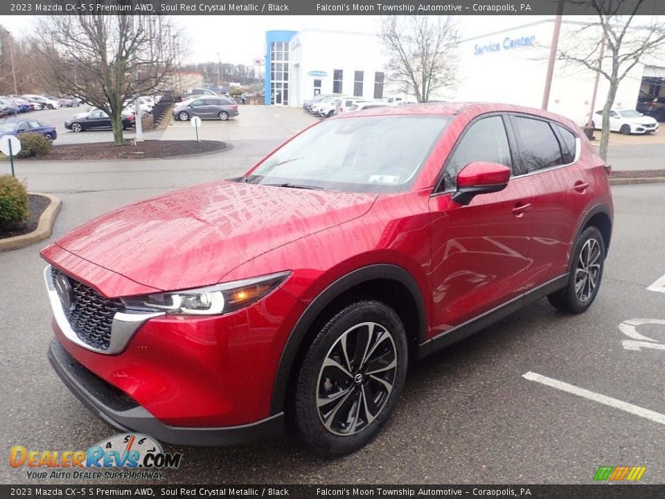 Front 3/4 View of 2023 Mazda CX-5 S Premium AWD Photo #7