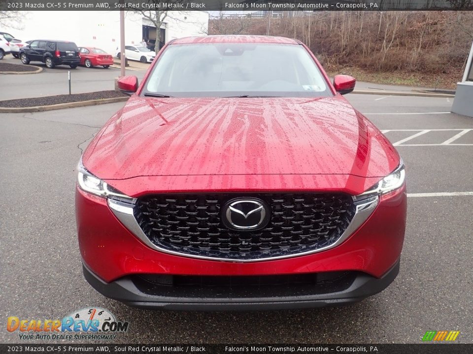 2023 Mazda CX-5 S Premium AWD Soul Red Crystal Metallic / Black Photo #8