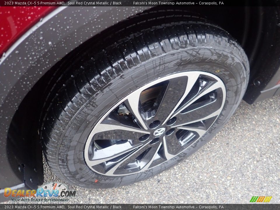 2023 Mazda CX-5 S Premium AWD Soul Red Crystal Metallic / Black Photo #10
