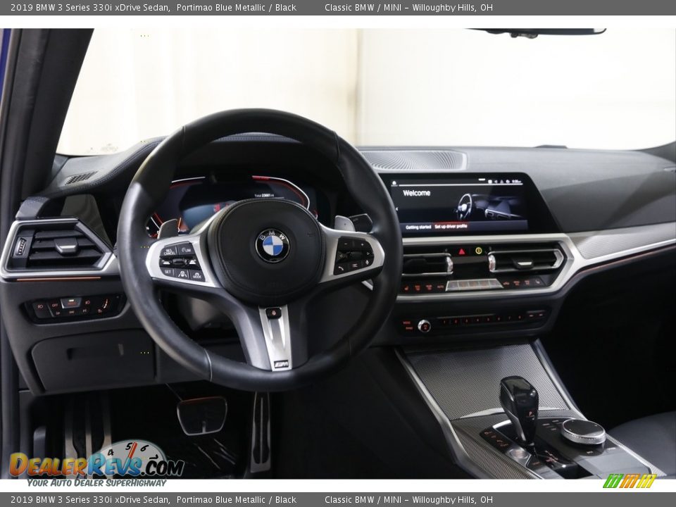 2019 BMW 3 Series 330i xDrive Sedan Portimao Blue Metallic / Black Photo #6