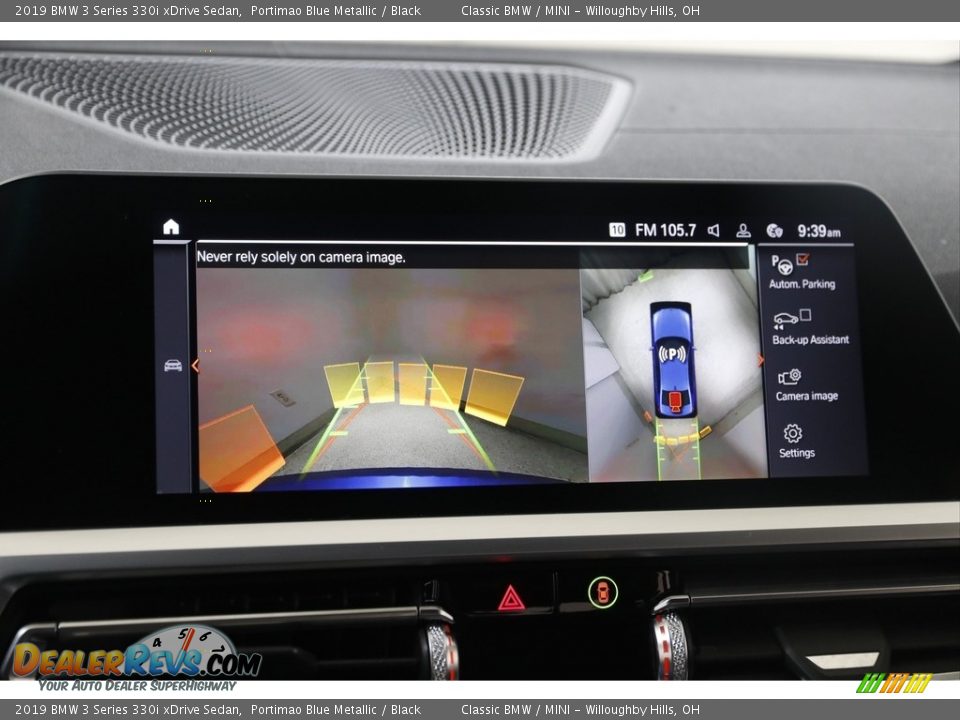 2019 BMW 3 Series 330i xDrive Sedan Portimao Blue Metallic / Black Photo #13