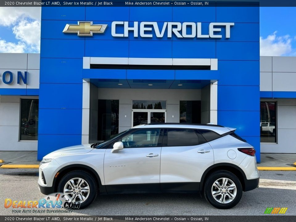 2020 Chevrolet Blazer LT AWD Silver Ice Metallic / Jet Black Photo #1