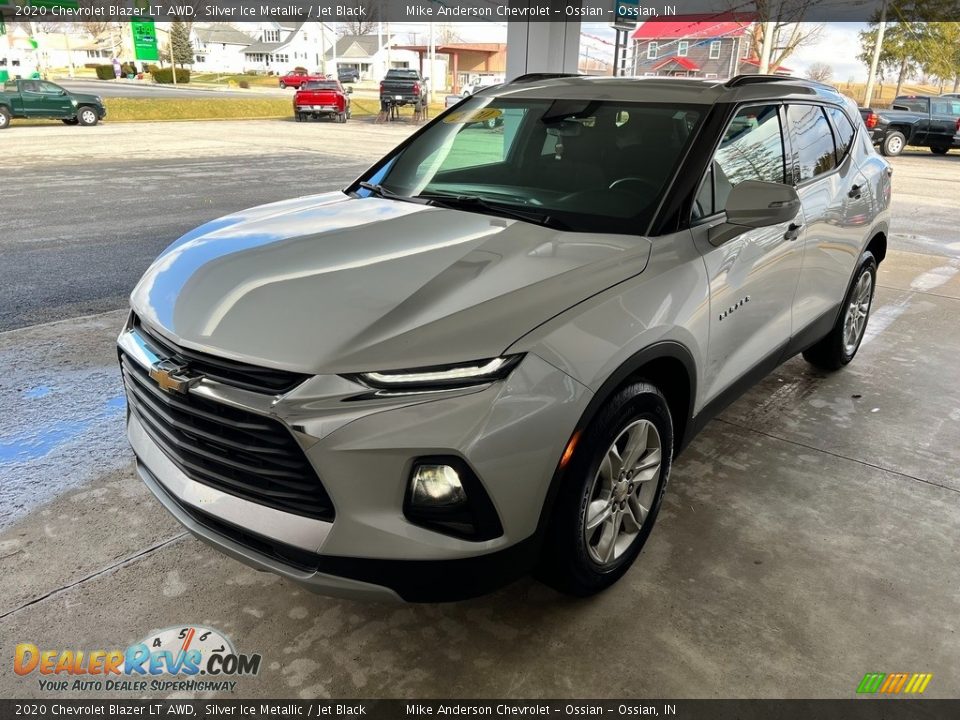 2020 Chevrolet Blazer LT AWD Silver Ice Metallic / Jet Black Photo #2