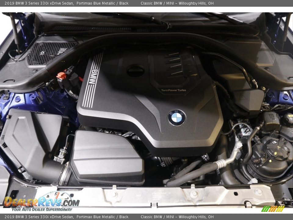 2019 BMW 3 Series 330i xDrive Sedan Portimao Blue Metallic / Black Photo #22