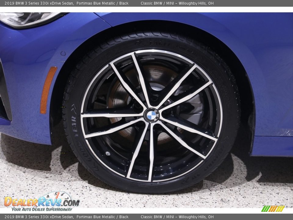 2019 BMW 3 Series 330i xDrive Sedan Portimao Blue Metallic / Black Photo #23