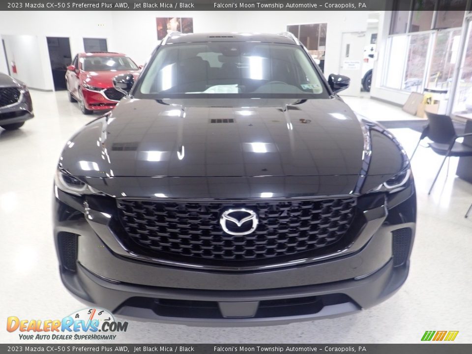 2023 Mazda CX-50 S Preferred Plus AWD Jet Black Mica / Black Photo #7