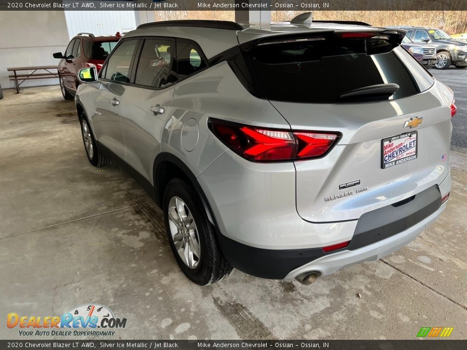 2020 Chevrolet Blazer LT AWD Silver Ice Metallic / Jet Black Photo #9