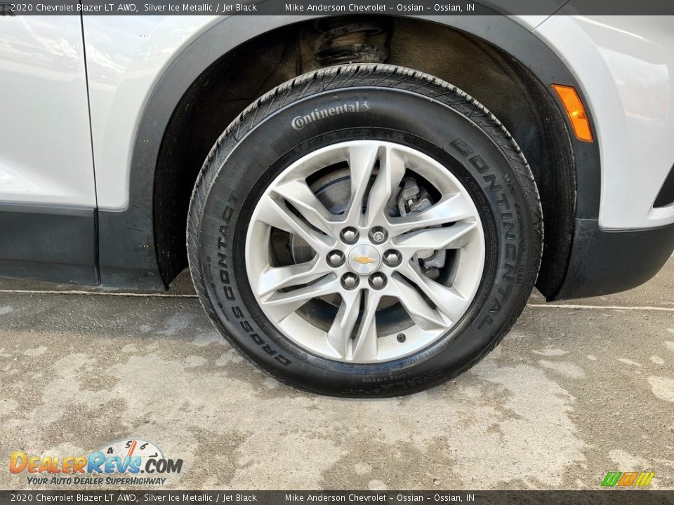 2020 Chevrolet Blazer LT AWD Silver Ice Metallic / Jet Black Photo #10