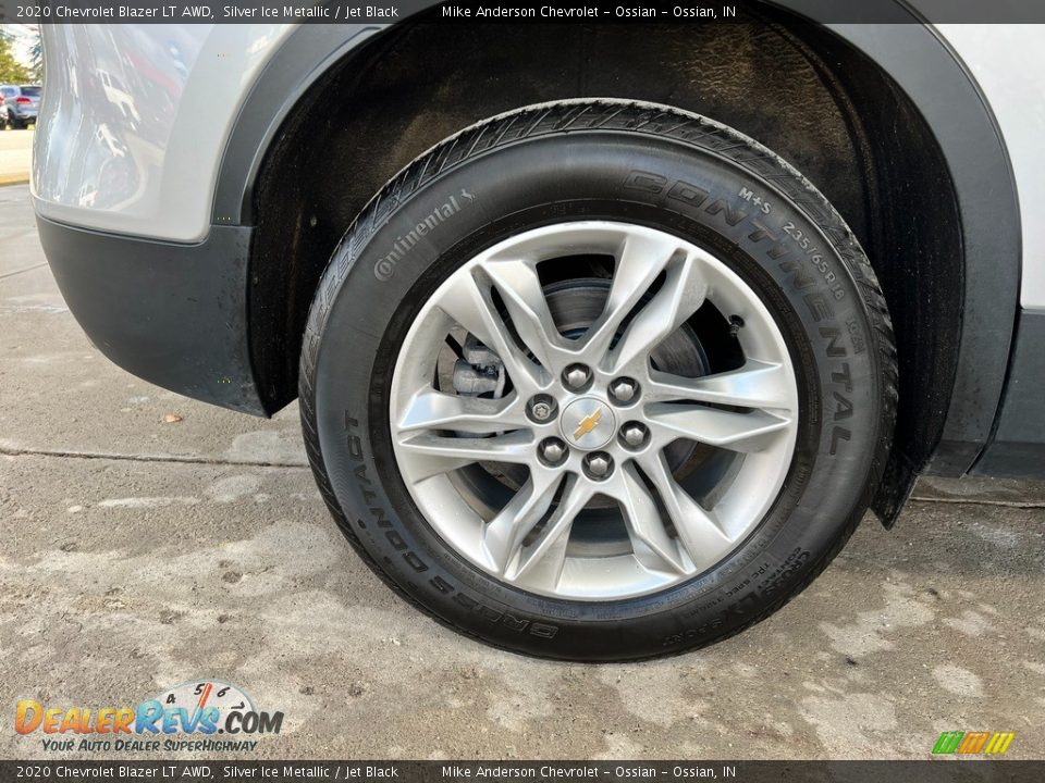 2020 Chevrolet Blazer LT AWD Silver Ice Metallic / Jet Black Photo #11