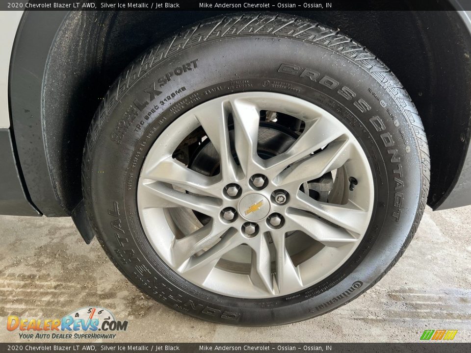 2020 Chevrolet Blazer LT AWD Silver Ice Metallic / Jet Black Photo #12