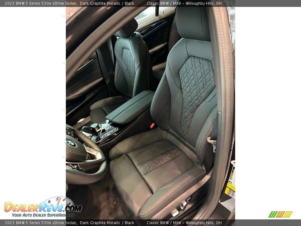 Front Seat of 2023 BMW 5 Series 530e xDrive Sedan Photo #4