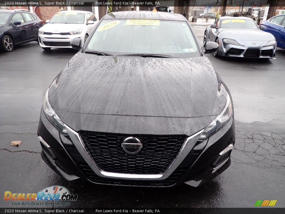 2020 Nissan Altima S Super Black / Charcoal Photo #3