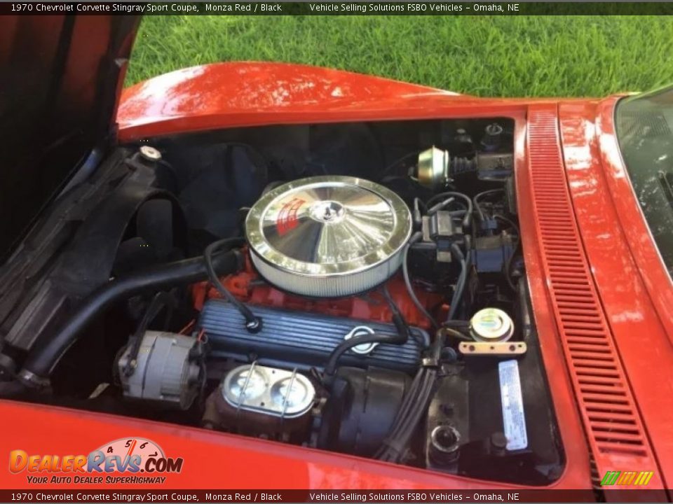 1970 Chevrolet Corvette Stingray Sport Coupe Monza Red / Black Photo #23