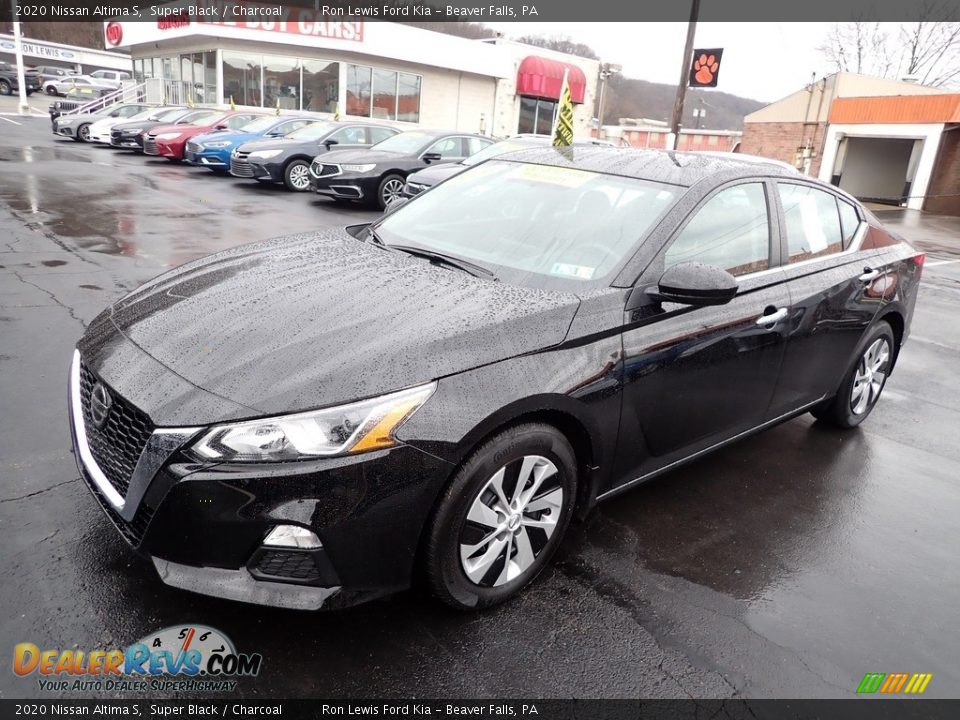 2020 Nissan Altima S Super Black / Charcoal Photo #4