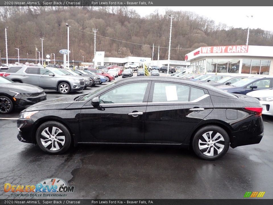 2020 Nissan Altima S Super Black / Charcoal Photo #5