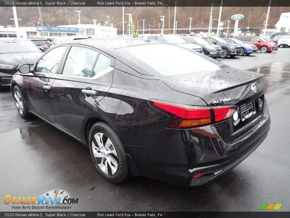 2020 Nissan Altima S Super Black / Charcoal Photo #6