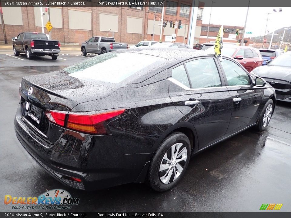 2020 Nissan Altima S Super Black / Charcoal Photo #8