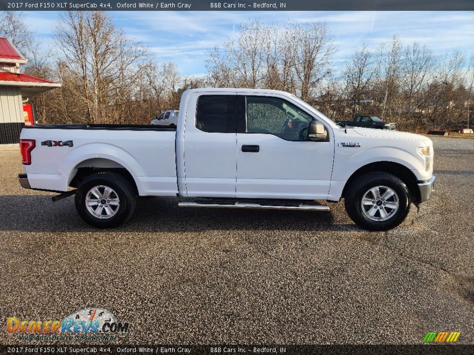 2017 Ford F150 XLT SuperCab 4x4 Oxford White / Earth Gray Photo #1