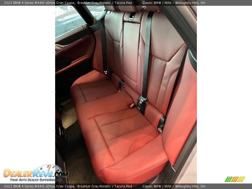 Rear Seat of 2023 BMW 4 Series M440i xDrive Gran Coupe Photo #5