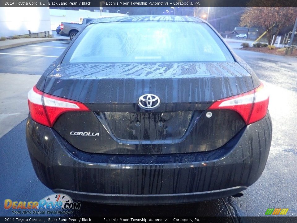 2014 Toyota Corolla L Black Sand Pearl / Black Photo #3