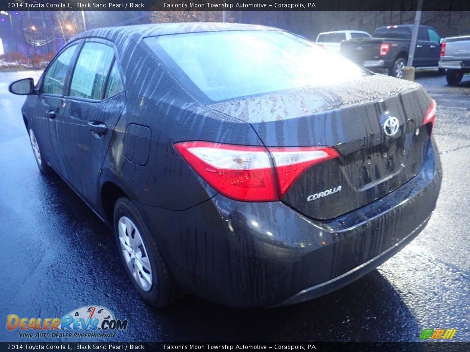 2014 Toyota Corolla L Black Sand Pearl / Black Photo #4