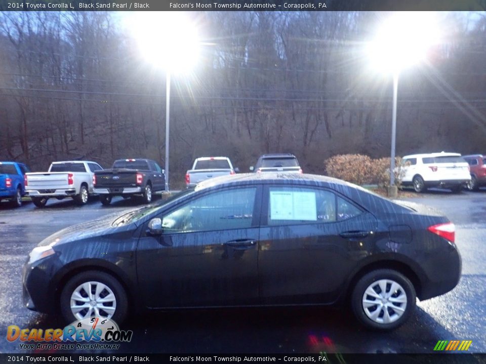 2014 Toyota Corolla L Black Sand Pearl / Black Photo #5