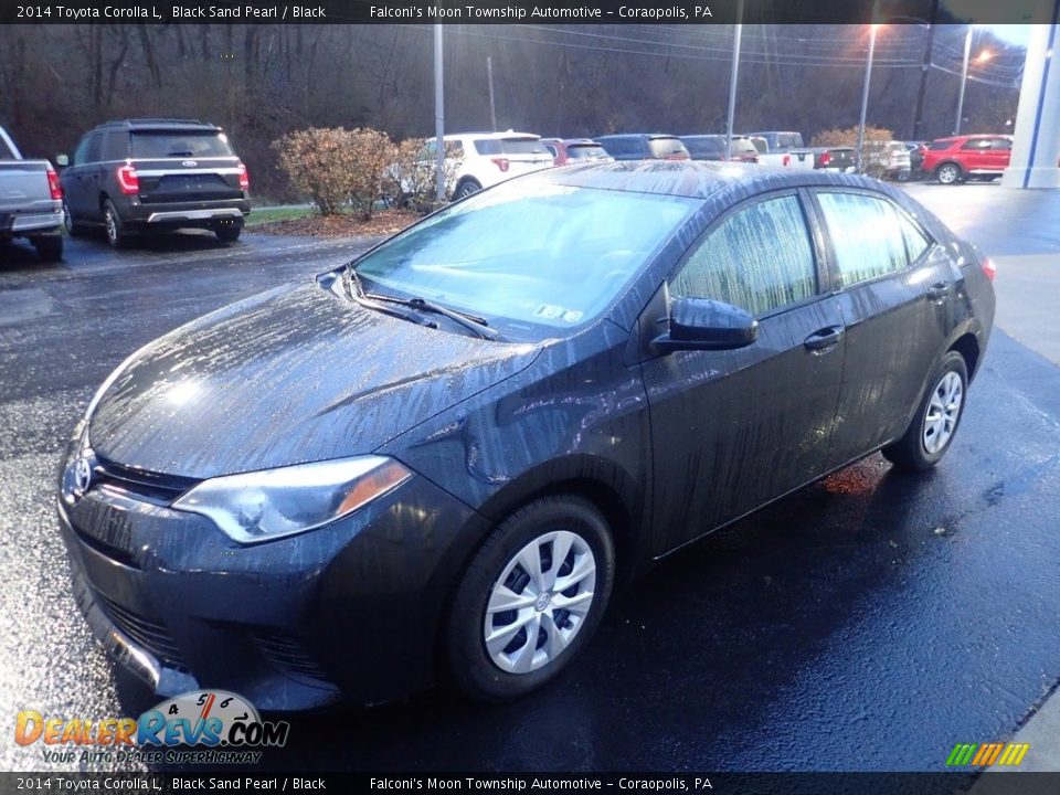 2014 Toyota Corolla L Black Sand Pearl / Black Photo #6