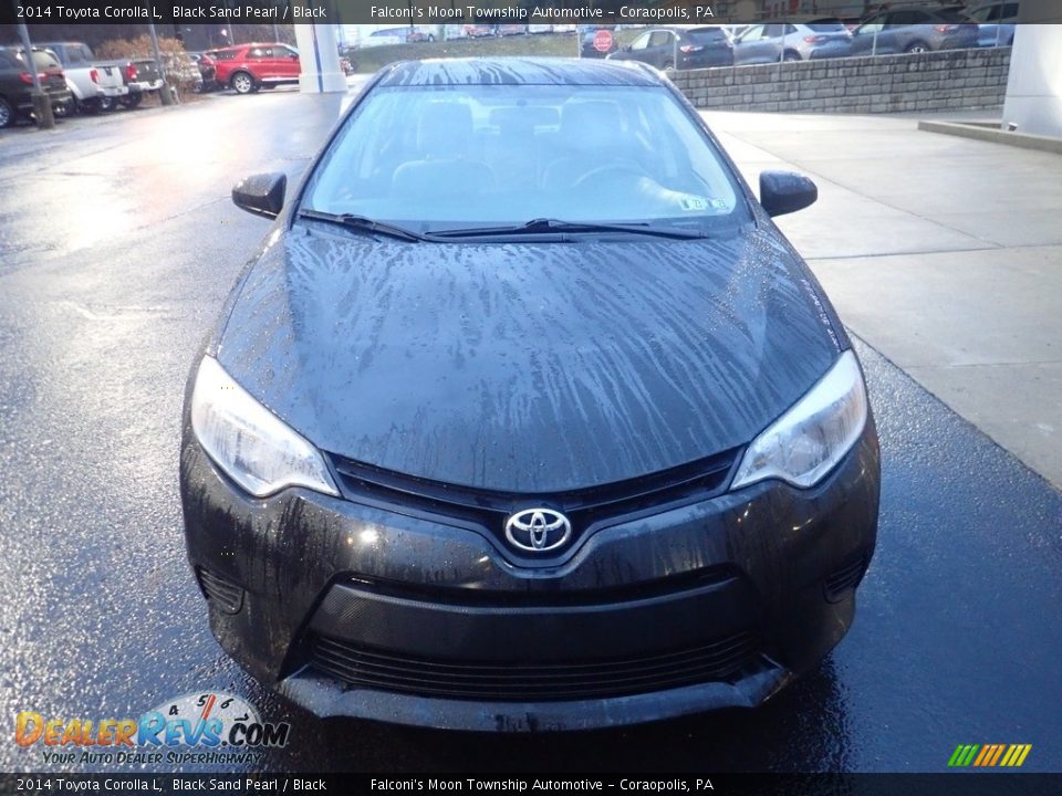 2014 Toyota Corolla L Black Sand Pearl / Black Photo #7