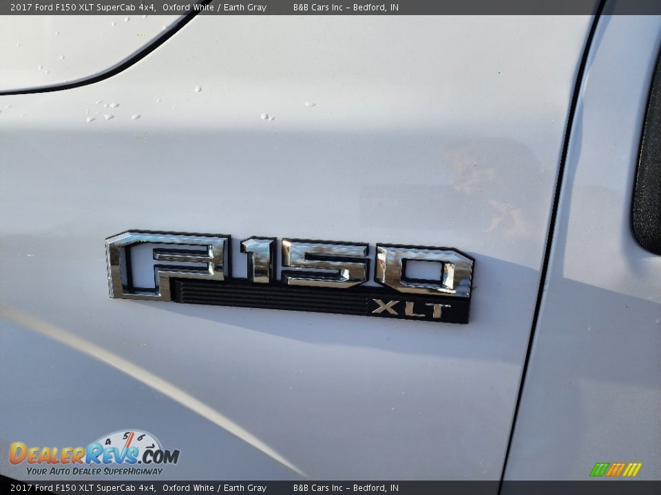 2017 Ford F150 XLT SuperCab 4x4 Oxford White / Earth Gray Photo #14