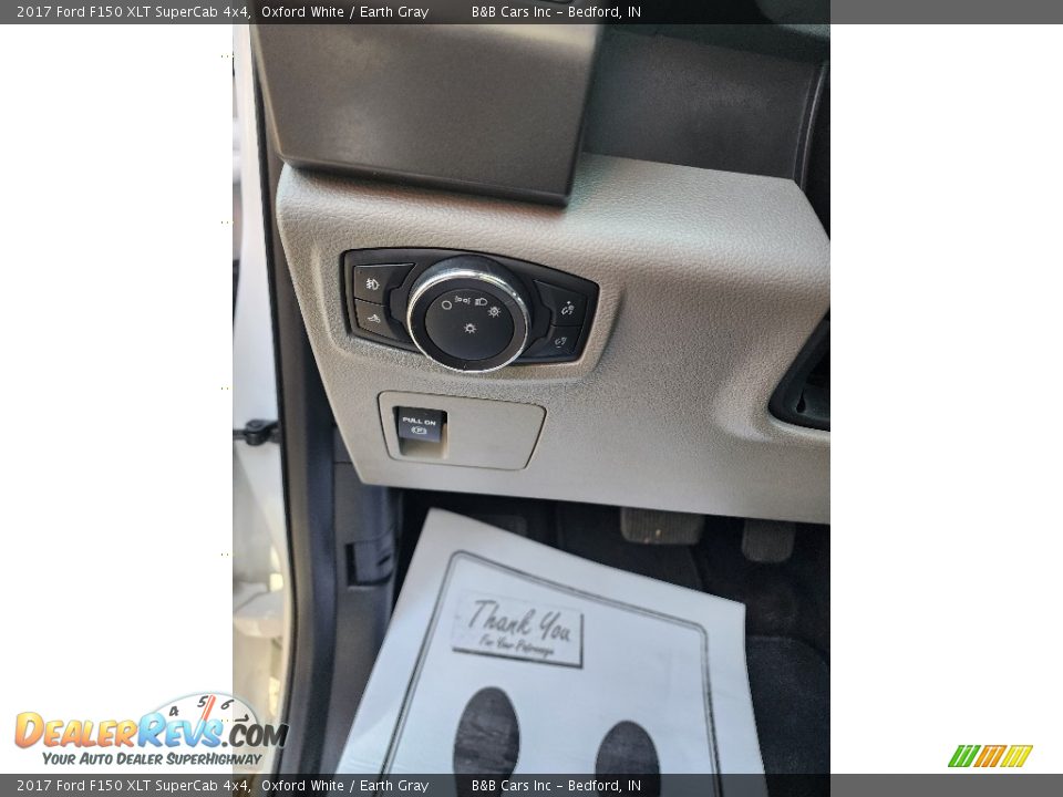 2017 Ford F150 XLT SuperCab 4x4 Oxford White / Earth Gray Photo #17