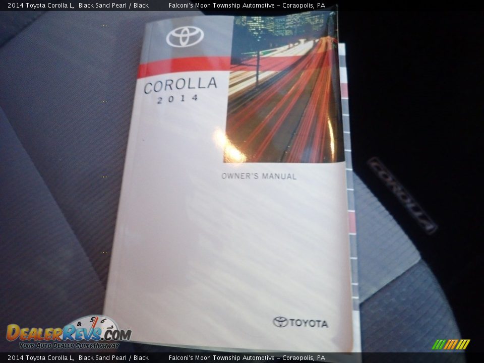 2014 Toyota Corolla L Black Sand Pearl / Black Photo #13