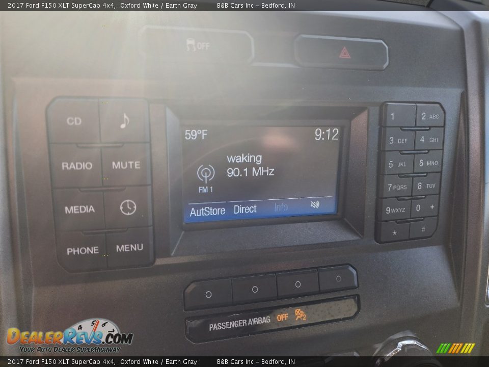 2017 Ford F150 XLT SuperCab 4x4 Oxford White / Earth Gray Photo #20