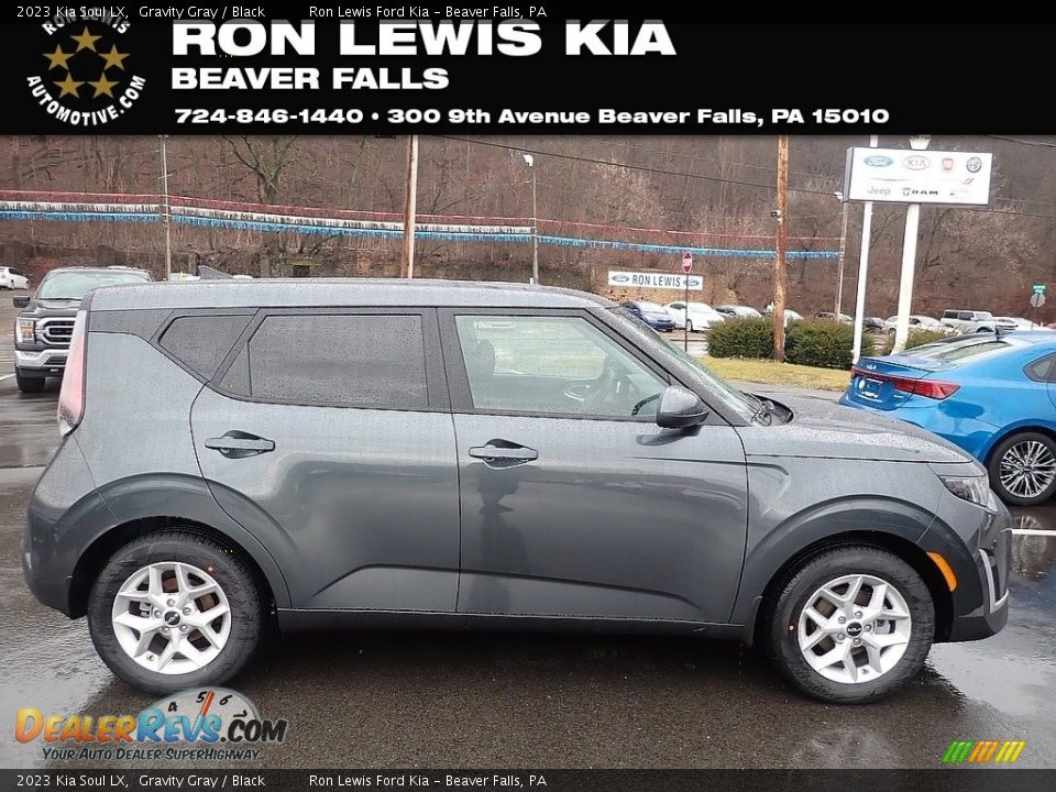 2023 Kia Soul LX Gravity Gray / Black Photo #1