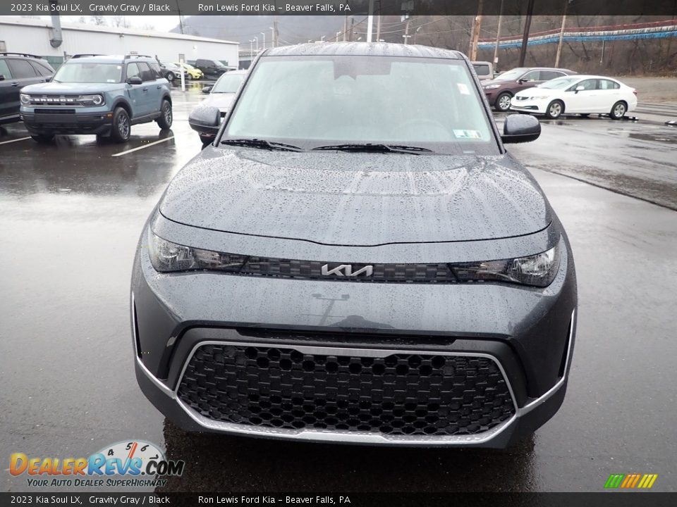 2023 Kia Soul LX Gravity Gray / Black Photo #3