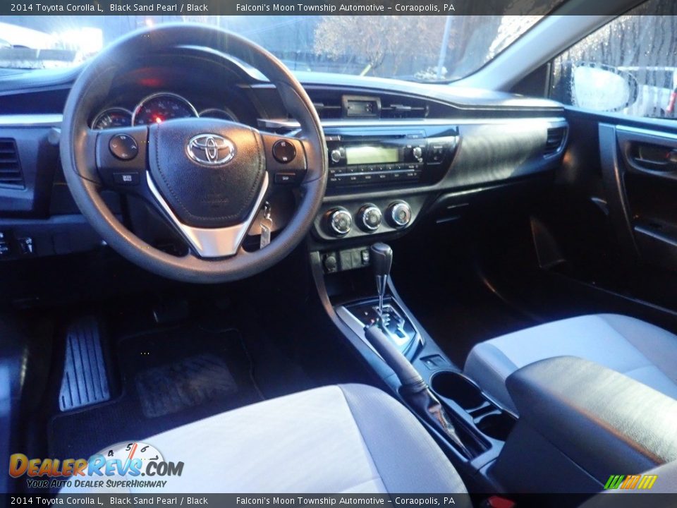 2014 Toyota Corolla L Black Sand Pearl / Black Photo #19