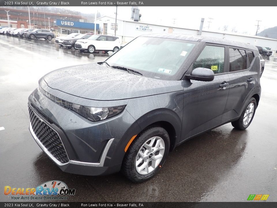 2023 Kia Soul LX Gravity Gray / Black Photo #4