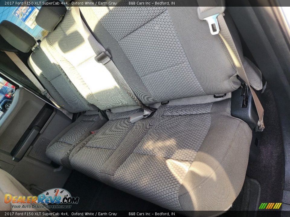 2017 Ford F150 XLT SuperCab 4x4 Oxford White / Earth Gray Photo #25