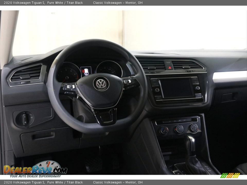 Dashboard of 2020 Volkswagen Tiguan S Photo #6