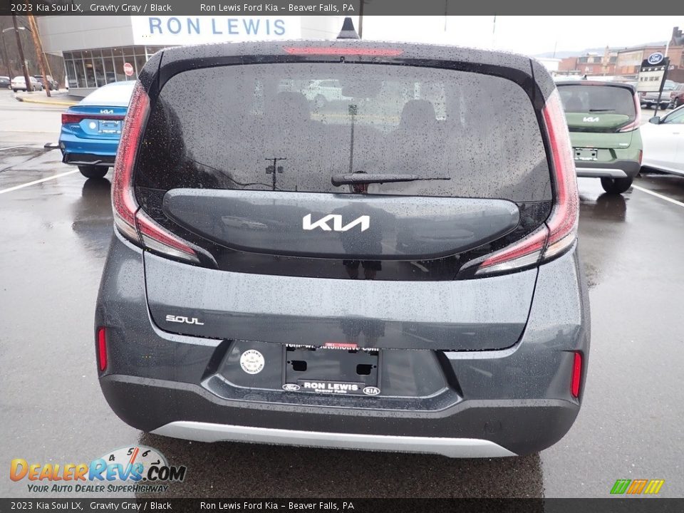 2023 Kia Soul LX Gravity Gray / Black Photo #7