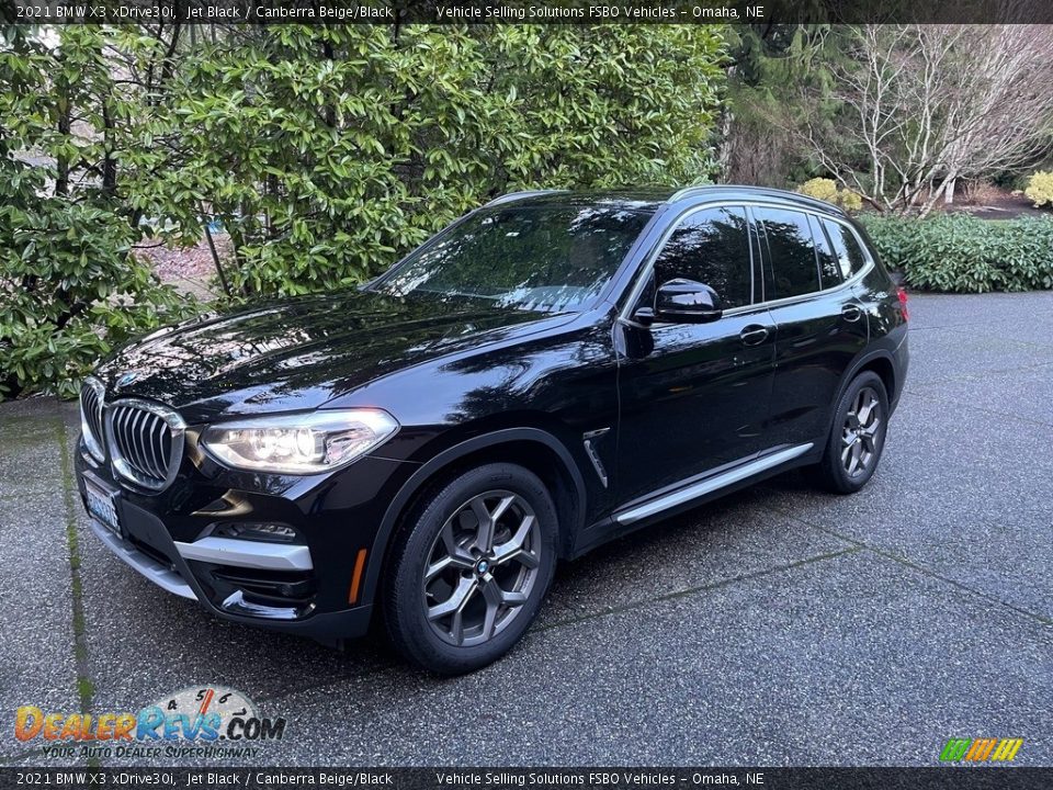 Front 3/4 View of 2021 BMW X3 xDrive30i Photo #1