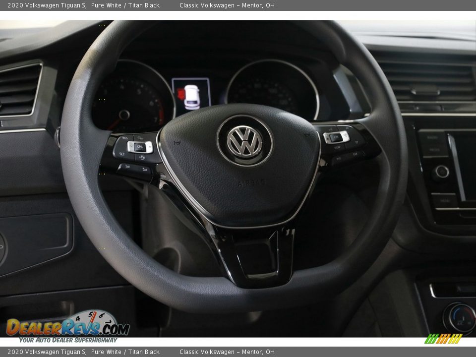 2020 Volkswagen Tiguan S Steering Wheel Photo #7