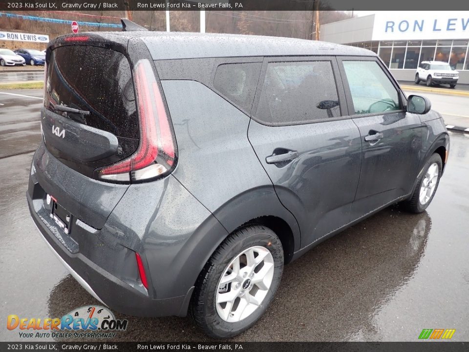 2023 Kia Soul LX Gravity Gray / Black Photo #8