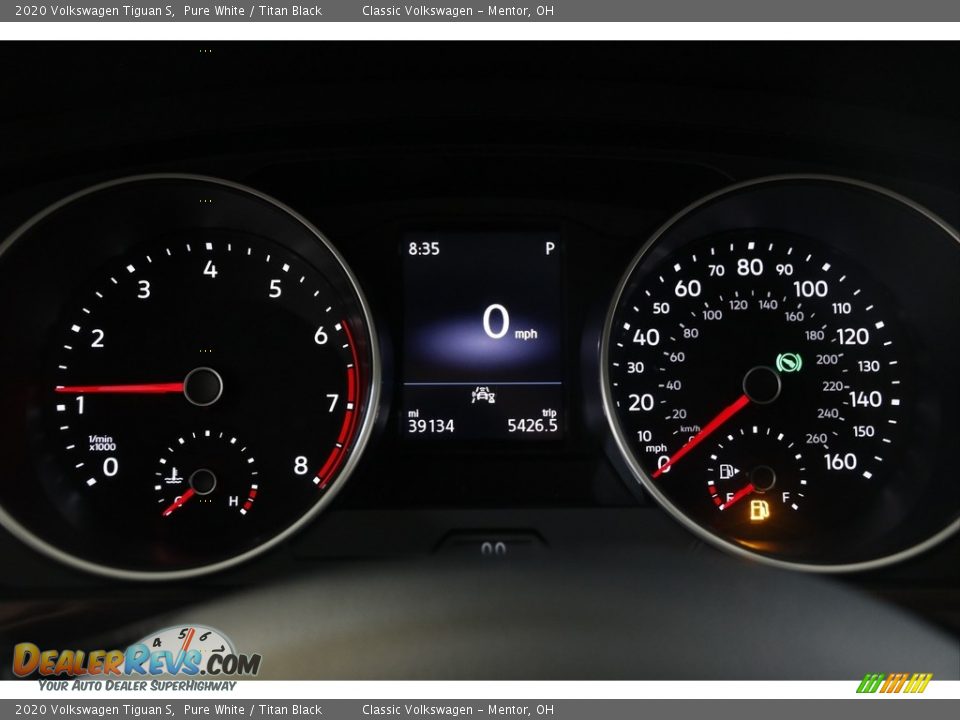 2020 Volkswagen Tiguan S Gauges Photo #8